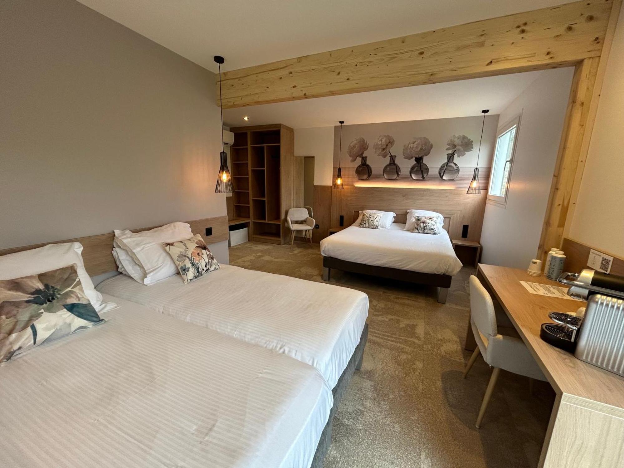 Les Orchidees , Hotel & Restaurant Verdun-sur-Meuse ภายนอก รูปภาพ