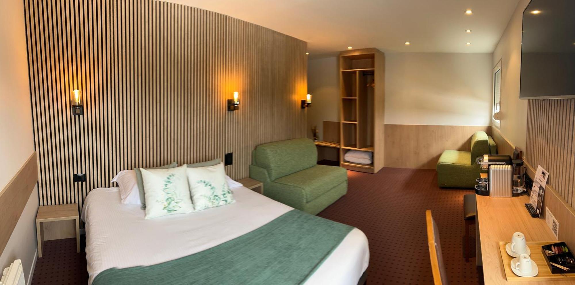 Les Orchidees , Hotel & Restaurant Verdun-sur-Meuse ภายนอก รูปภาพ