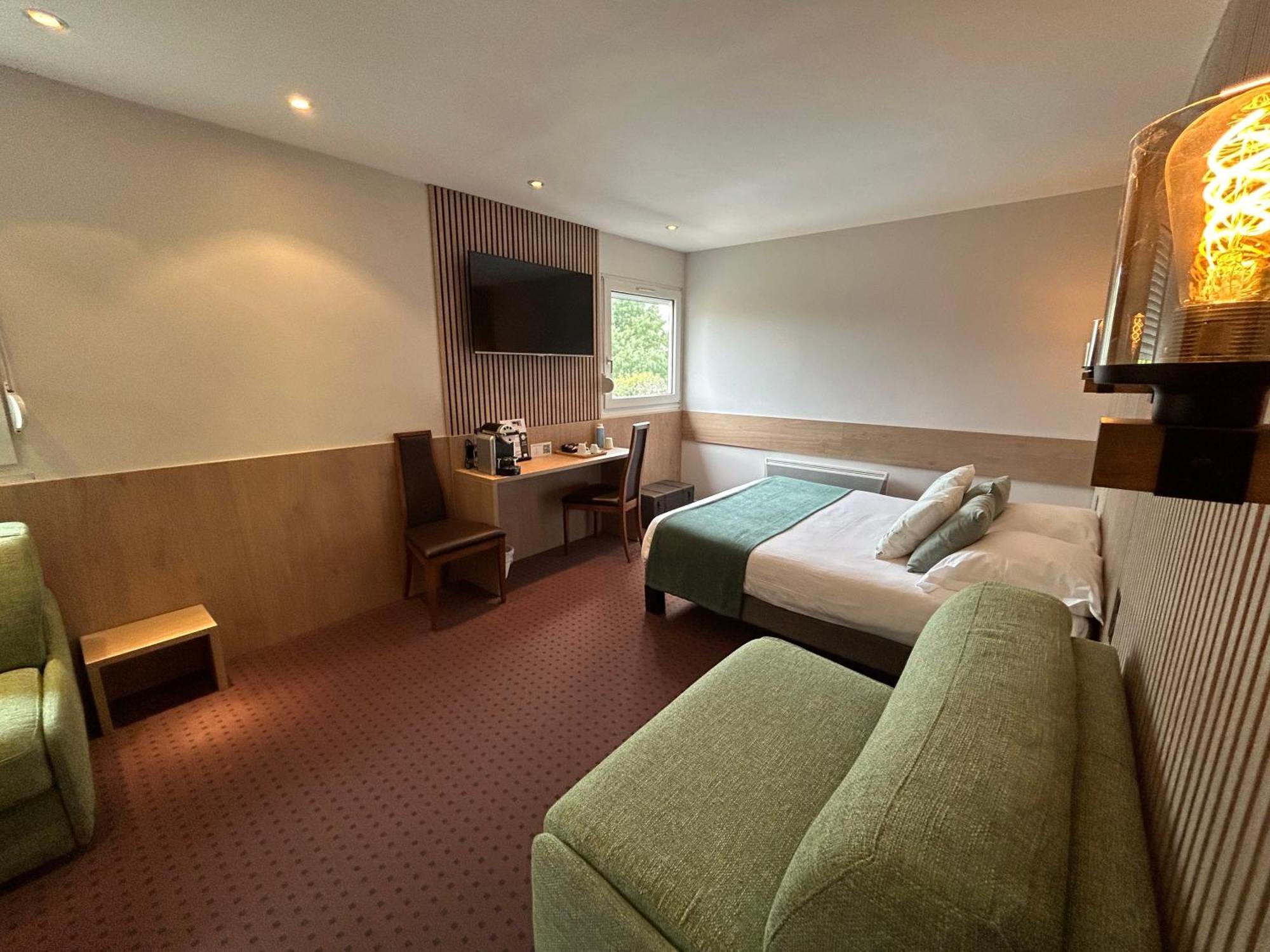 Les Orchidees , Hotel & Restaurant Verdun-sur-Meuse ภายนอก รูปภาพ