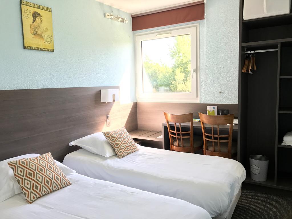 Les Orchidees , Hotel & Restaurant Verdun-sur-Meuse ภายนอก รูปภาพ